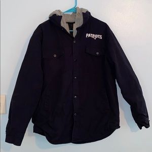 New England patriots jacket insulated